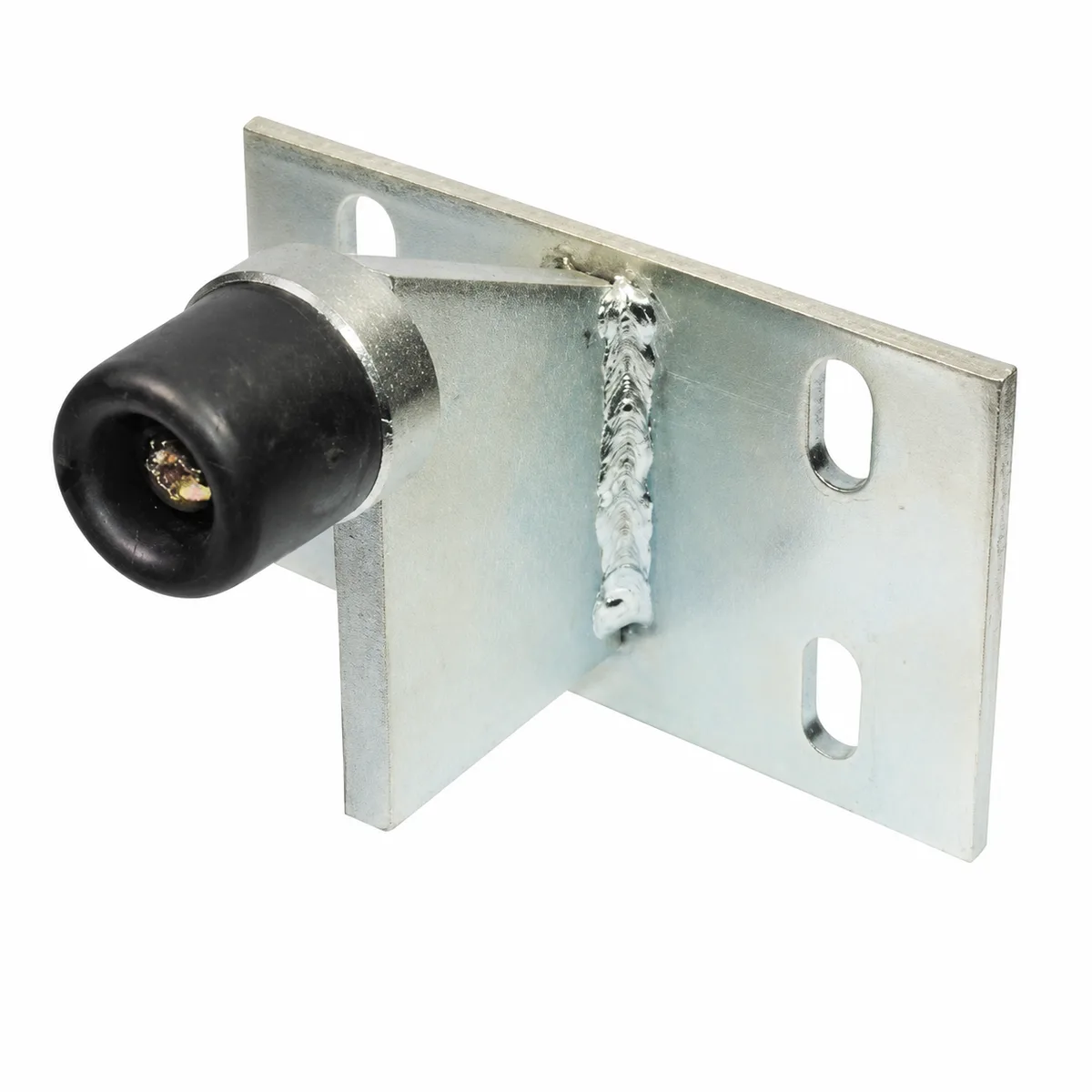 Galvanised Steel Final Stop for Sliding Gates - Screw-in