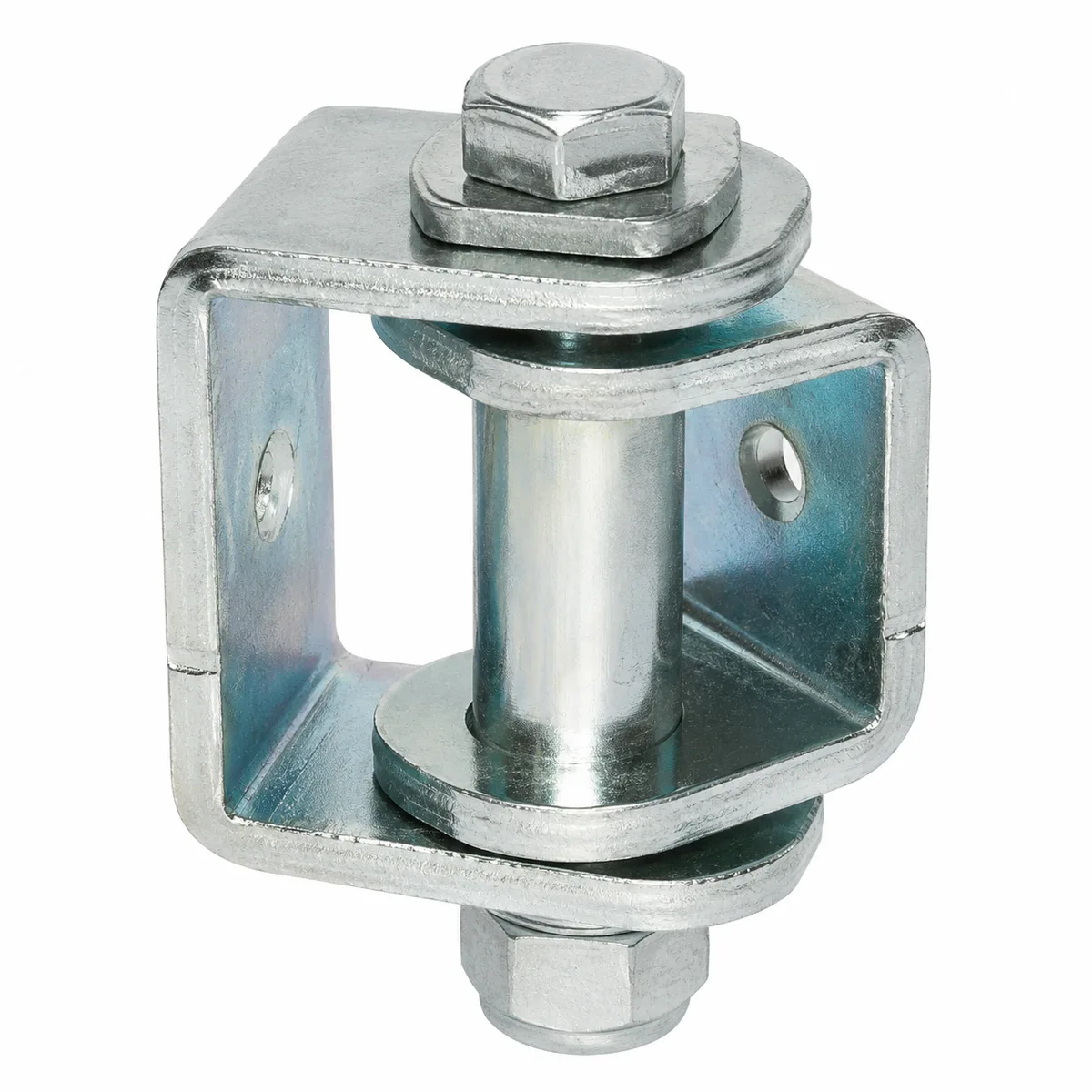 Adjustable Steel Swing Gate Hinge with U-Bracket - 200kg