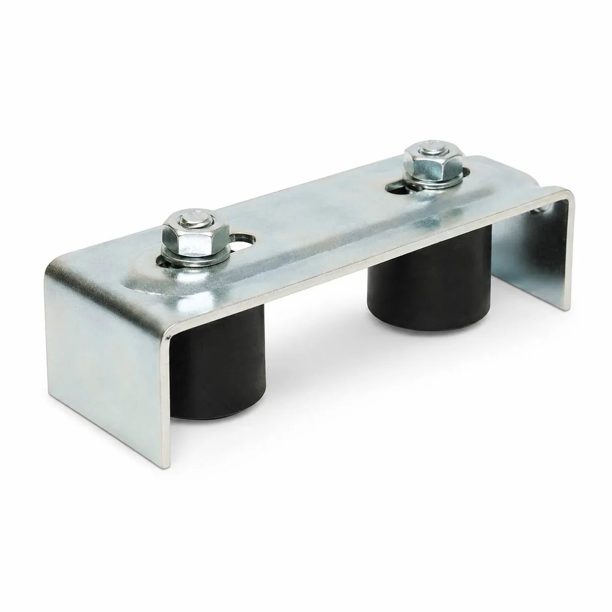 Sliding Gate Adjustable Top Guide Bracket - Dual Nylon Rollers